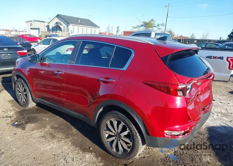 2017 Kia Sportage Ex из США, поврежденный, VIN KNDPNCAC0H7154835